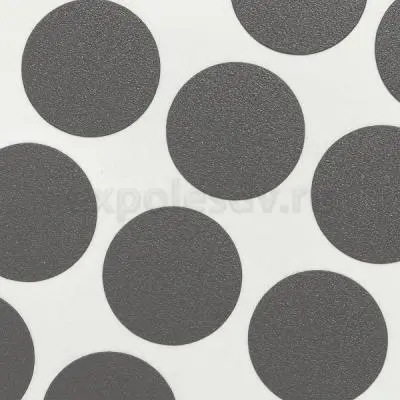 Клеевые заглушки D20 заглушки (клеевые) оникс серый 12 шт, d 20мм