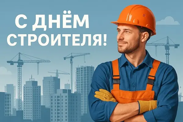 С Днем Строителя!