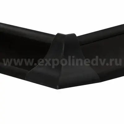 Бортики для столешниц заглушка для бортика compact line/mini plus чёрный внешний угол 90° (13511191008)