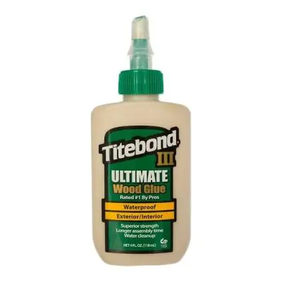 Клей Titebond клей titebond iii ultimate повышенной влагостойкости, 118мл