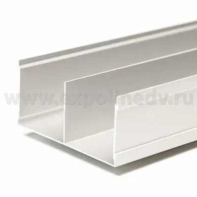 Направляющие/упоры вн2 верхняя направляющая двойная 5800мм матовое серебро new