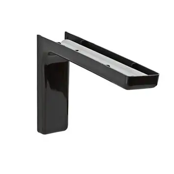 Полкодержатели полкодержатель 183х114х35мм, черный