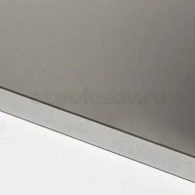 Фасадные панели EMDIWAY silver matt, плита emdiway 2745 х 1220 х 18 мм