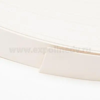 Кромка ПВХ / ABS кромка, фарфор белый w1200 0,4, 19мм