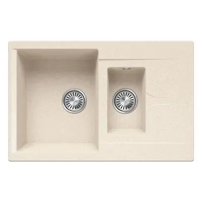 Мойка Polygran модель BRIG 770 кремовый Мойки Polygran мойка polygran модель brig 770 кремовый