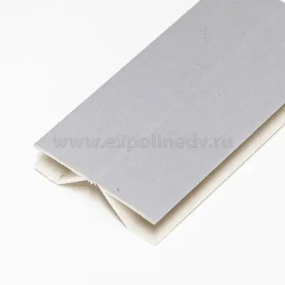 Цоколь кухонный титан шлифованный заглушка для цоколя 100 мм мультиугол