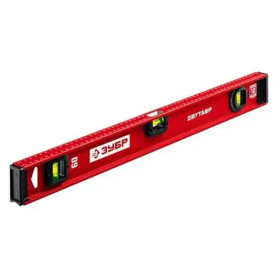 Рулетки уровень двутавровый зубр двутавр с усиленным профилем, 2000мм