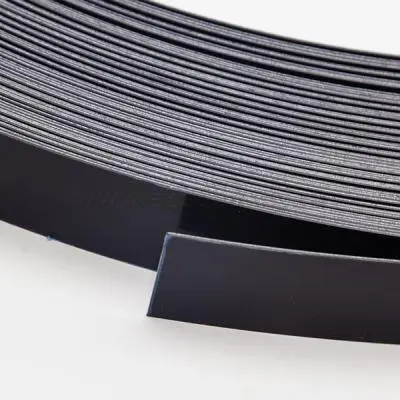 Кромка для фасадных панелей EGGER кромка, 1,0*23 abs черный глянец st pg u999