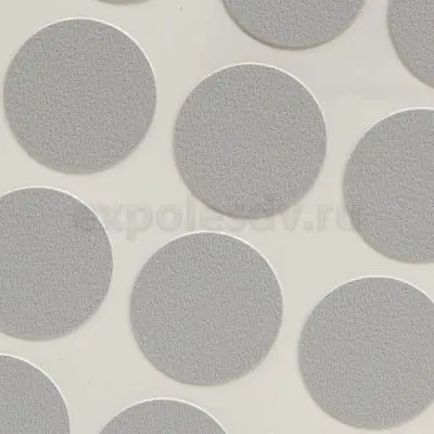 Клеевые заглушки D14 заглушки (клеевые) серый шагрень 20 шт, d=14мм