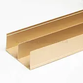 Направляющие/Упоры вн2 верхняя направляющая двойная 5800мм золото new