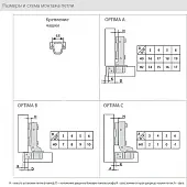 Петли мебельные JET петля мебельная jet optima вкладная 110°, 48мм, сlip-on, с доводчиком, без мп