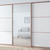 Профиль-купе Бейлис Глянец компл. профиля-купе н-образный рамир на 2 двери (ширина шкафа 1401-1800 мм), бейлис глянец