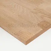 Щит мебельный Дуб щит мебельный 20*600*3,0 дуб, сращенный, сорт ав