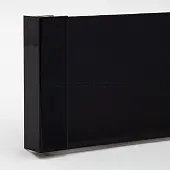 Цоколь кухонный чёрный глянец заглушка для цоколя scilm 100 мм торцевая универсальная