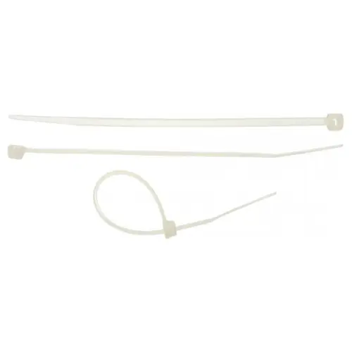 Стяжки стяжки-хомуты syayer нейлоновые, 2.5 х 100 мм, белый, уп.100 шт