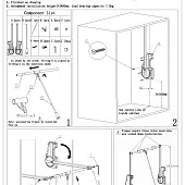 Пантографы механический пантограф 564-764 мм, с круглой ручкой, серый