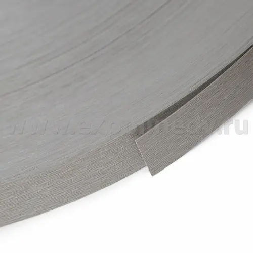 Кромка ПВХ / ABS кромка, алюминий матированный 501f 0,4, 19мм