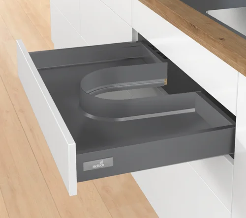 Комплектующие для InnoTech Atira u-образная стенка для ящика innotech atira под мойку, антрацит