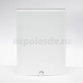 Стекло интерьерное Китай стекло окрашенное матовое белое, 4мм (1605*2550) с плёнкой 