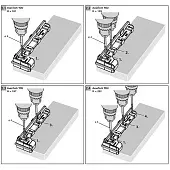 Монтажные приспособления мебельный шаблон hettich practica 275, для задней стенки avantech you