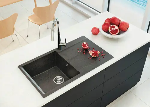 Мойки Polygran мойка кухонная polygran модель gals 860 черный