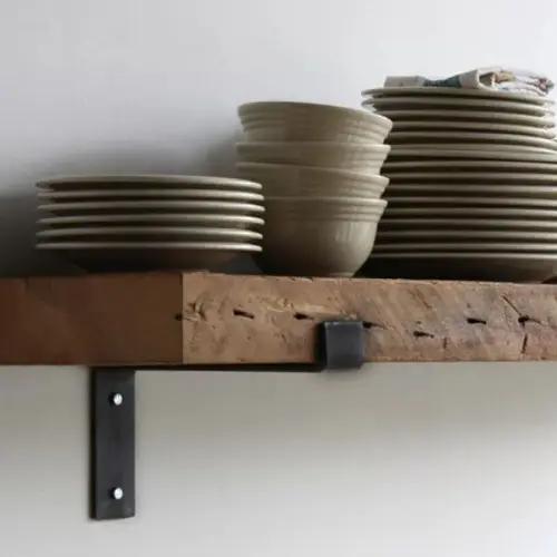 Полкодержатели полкодержатель 190х190х40мм, черный матовый