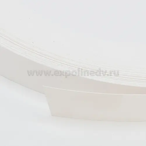 Под заказ кромка, белый гладкий 100001u 0,4 19мм