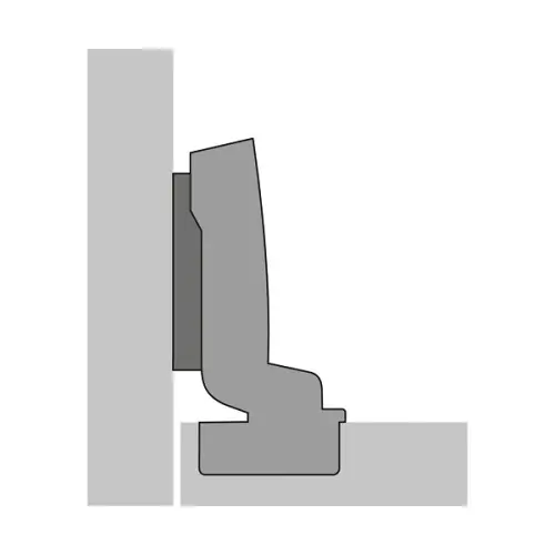 Петли мебельные Hettich (Германия) петля hettich sensys вкладная 110° для тонких фасадов от 10мм, с доводчиком