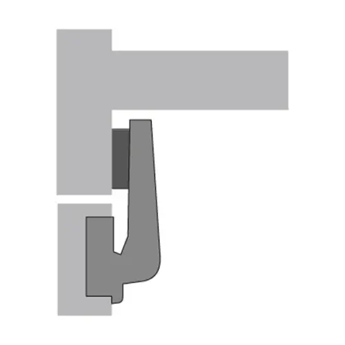 Петли мебельные Hettich (Германия) петля hettich intermat вкладная 95°, без доводчика