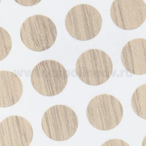 Клеевые заглушки заглушки (клеевые) ясень ориноко/акапулько/дуб каселла натуральный свет. 20 шт, d=14мм