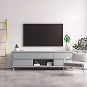 Однотонные декоры ЛДСП Томлесдрев лдсп серый, 2750 x 1830 x 16 мм, югра плит