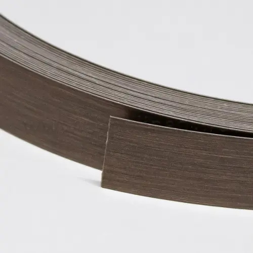 Кромка ПВХ / ABS кромка, металл брашированный бронзовый f528 2, 35мм