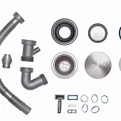 Мойки кухонные Avivacom мойка кухонная avivacom модель s5045, сатин