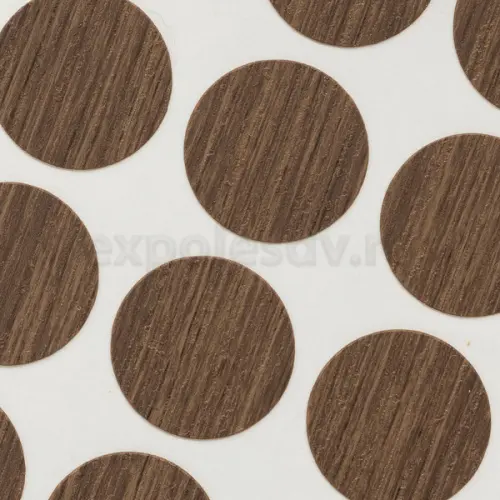 Клеевые заглушки D14 заглушки (клеевые) орех линкольн 20 шт, d 14мм