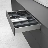 Кухонные органайзеры Hettich поперечная вставка orgatray 270 для avantech you 43x100мм, антрацит