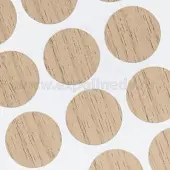 Клеевые заглушки D20 заглушки (клеевые) орех неаполь/дуб каселла натур./дуб сакраменто корич. 12 шт, d=20мм