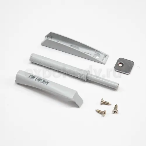 Механизмы открывания, демпферы толкатель samsung irex накладной с магнитом, серый