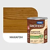 Антисептики, огнебиозащита антисептик биотекс классик универсал, махагон, 2,7л