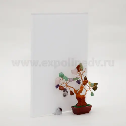 Стекло окрашенное "Нойс" белое, 4мм (1830*2440) с плёнкой Стекло интерьерное Китай стекло окрашенное "нойс" белое, 4мм (1830*2440) с плёнкой