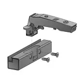 Петли мебельные Hettich (Германия) петля hettich sensys накладная 95° для al-профиля, push to open, без доводчика 