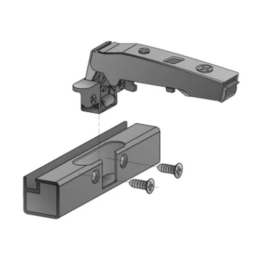 Петли мебельные Hettich (Германия) петля hettich sensys накладная 95° для al-профиля, push to open, без доводчика 