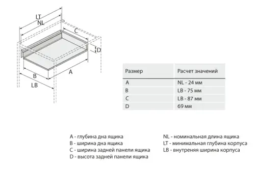 Ящики Samsung IREX комплект ящика samsung irex, c доводчиком, nl-450*84мм, серый