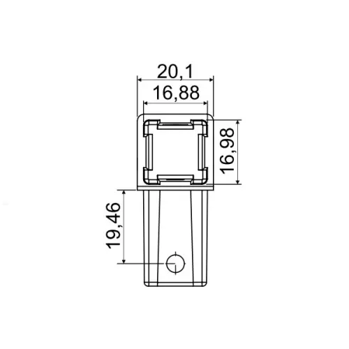Система MODUS, латунь А21 уголок соединительный 2l, латунь, modus