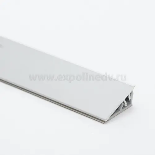 Бортики для столешниц бортик для столешницы  алюминиевый premium line, серебристый матовый, 4,2м