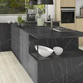 Фасадные панели EGGER матовые камень пьетра гриджиа черный матовый f206 pm/st9, плита egger лмдф лак 2800 х 2070 х 18 мм