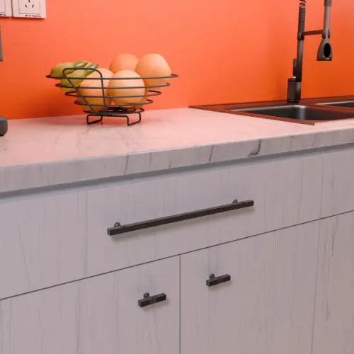 Ручки мебельные разные ручка мебельная verna 536, 320мм, жемчужный серый