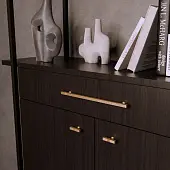 Ручка мебельная Verna 536, 128мм, золото Ручки мебельные разные ручка мебельная verna 536, 128мм, золото