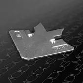 Фурнитура для стеклянных фасадов уголок соединительный широкий для mz 04, 13, 17