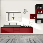 ЛДСП AU311 Бургундский красный ST9, 2800 х 2070 х 16 мм, Egger Однотонные декоры ЛДСП EGGER лдсп au311 бургундский красный st9, 2800 х 2070 х 16 мм, egger