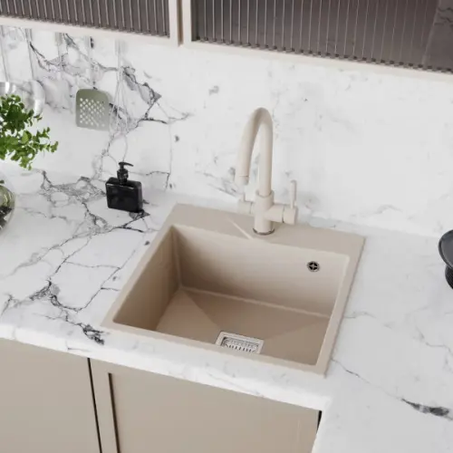 Мойки кухонные Распродажа мойка кухонная tolero модель blade 500 саванна